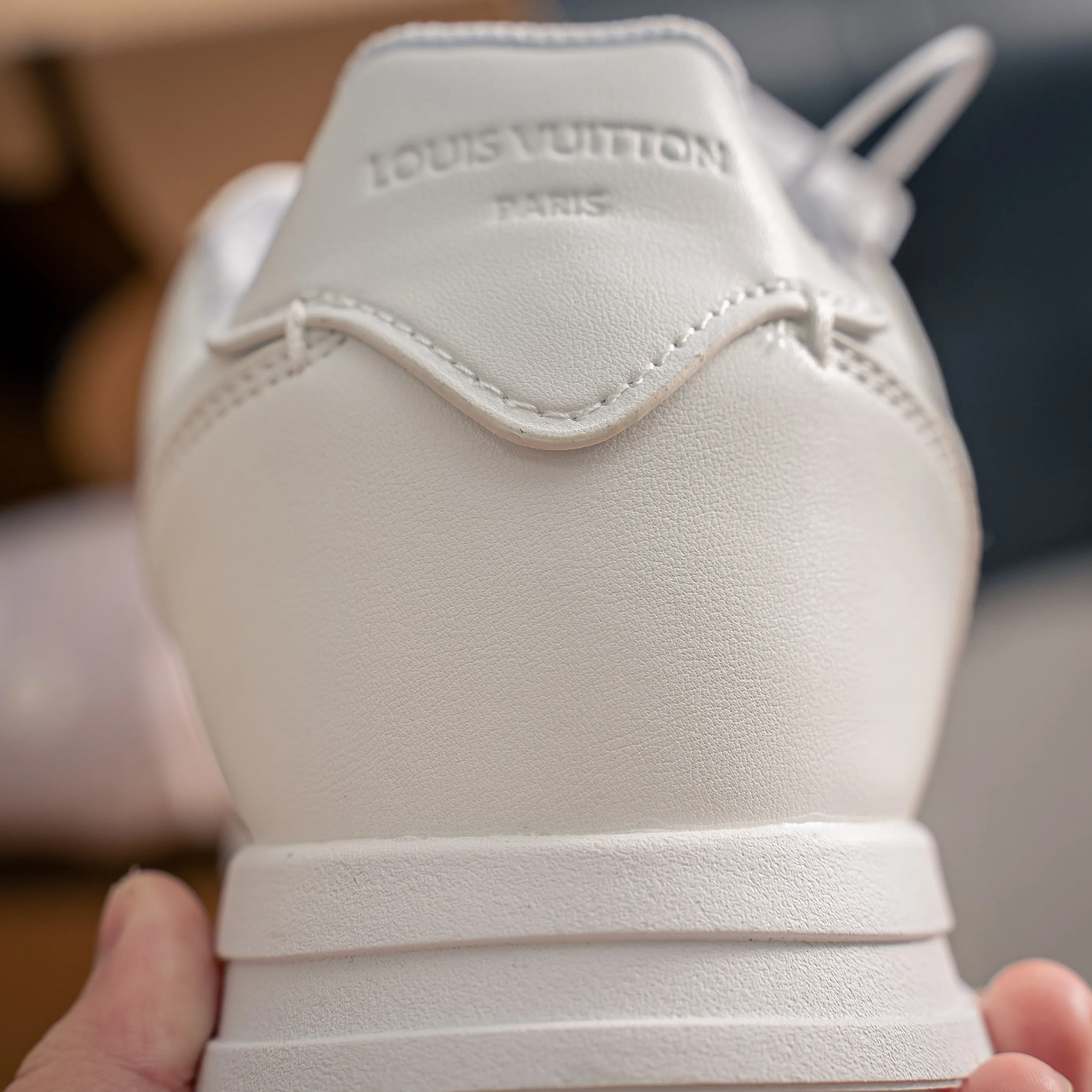 # LOUIS VUITTON x Nigo lv Buttersoft Cowhide Leather FW 25 Lace-Up Low-Top Shoes Same Style